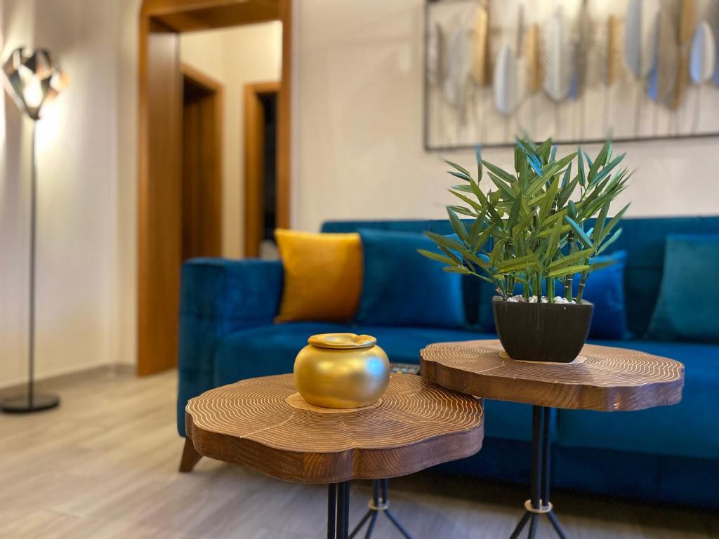 Posezení v ubytování Apartment Caserma