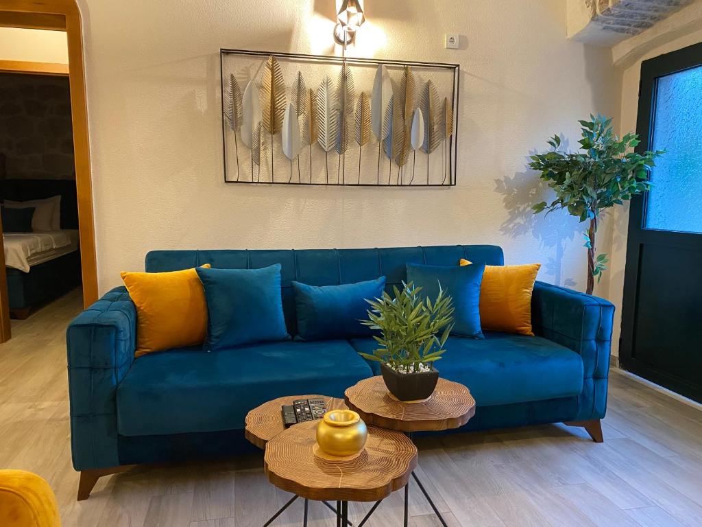 Posezení v ubytování Apartment Caserma
