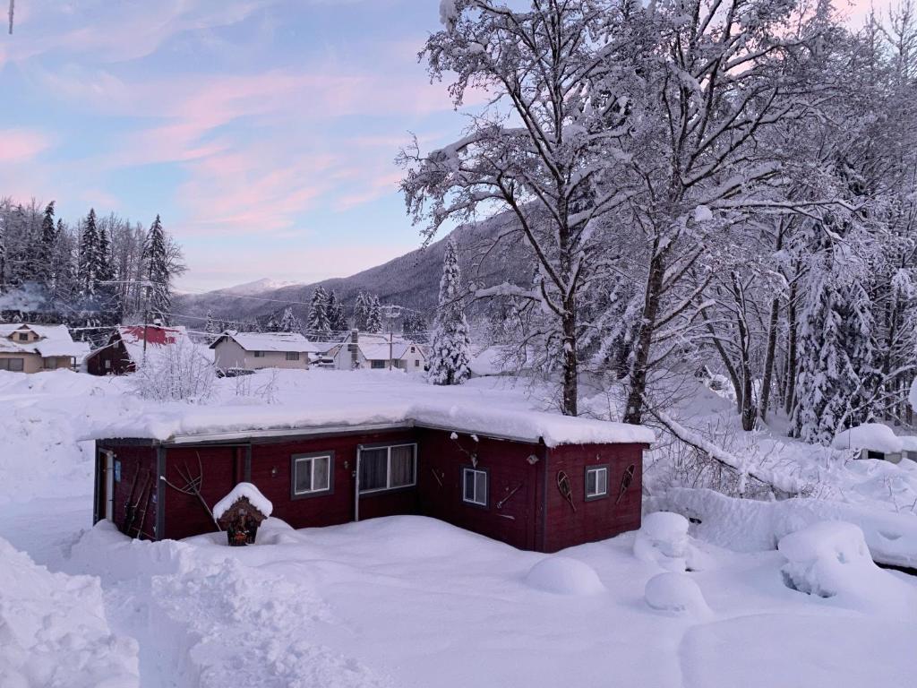 The Cabin v zimě