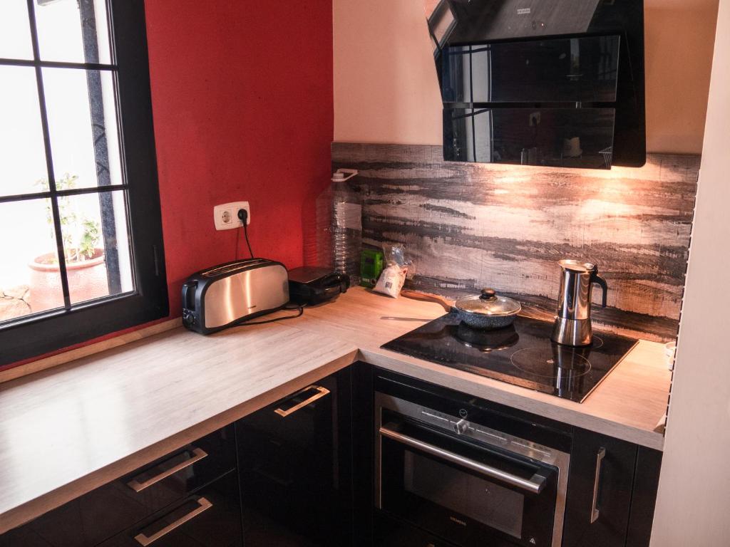 Kuchyň nebo kuchyňský kout v ubytování Coco Surfhouse - Coworking Coliving