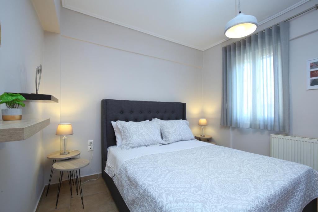 Postel nebo postele na pokoji v ubytování Villa-Ruby