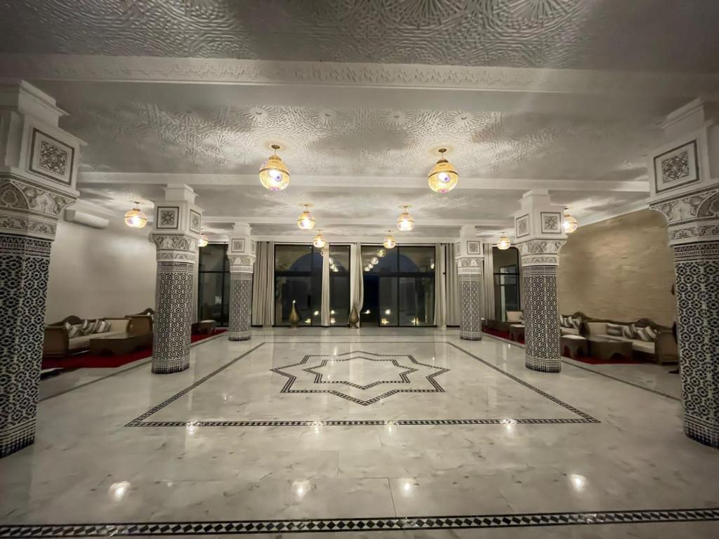 Posezení v ubytování kasbah yu palace