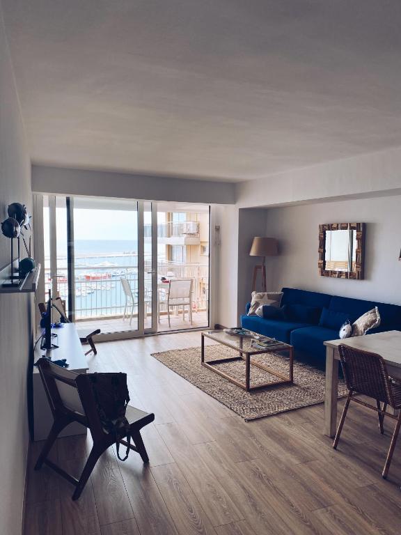 Posedenie v ubytovaní Precioso apartamento delante del mar en Palamós