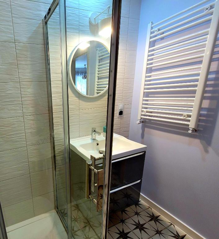 Kúpeľňa v ubytovaní Apartament 23 - Klimaty Bałtyku