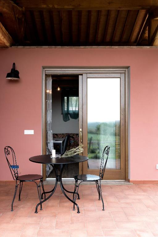 Balkón nebo terasa v ubytování Agriturismo L'Aquilone
