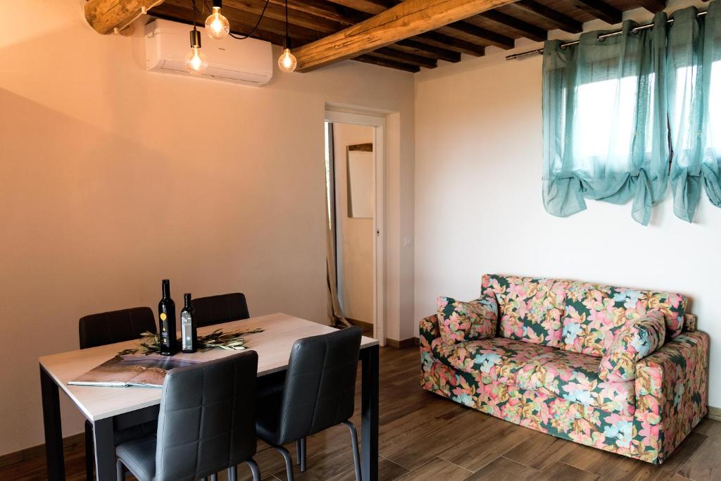 Posezení v ubytování Agriturismo L'Aquilone