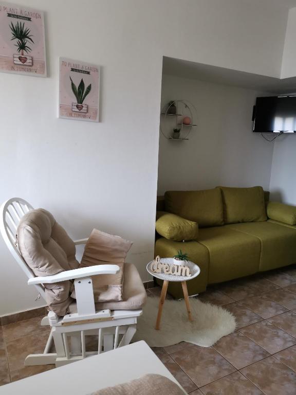 Posezení v ubytování Apartmani "Mary"
