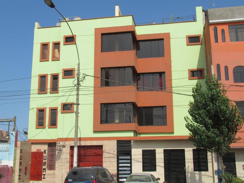 Budova, kde se hostel nachází