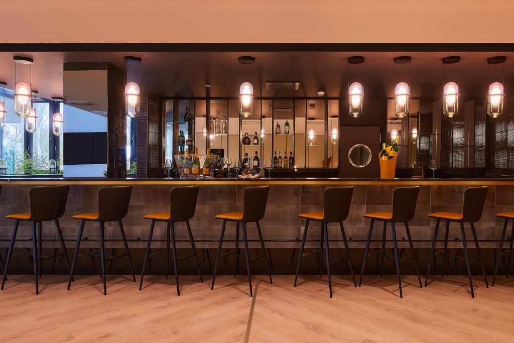 The lounge or bar area at LUA Resort - Adults only