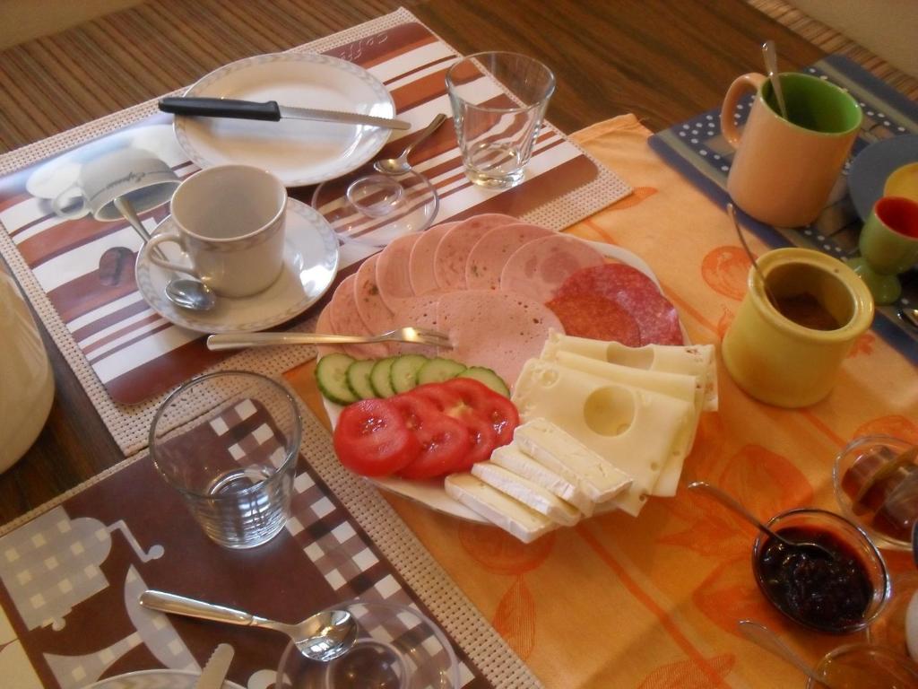 Jídlo v ubytování v soukromí nebo okolí