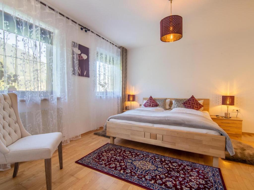 Letto o letti in una camera di Haus Kienast