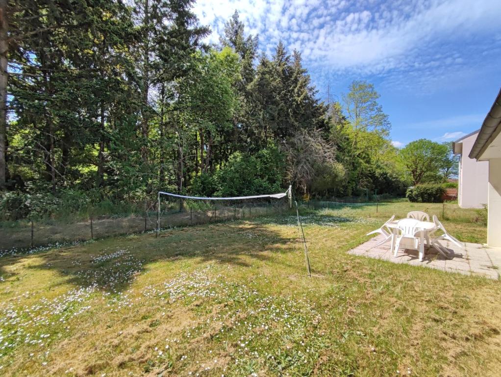 Zahrada ubytování Gîte F4