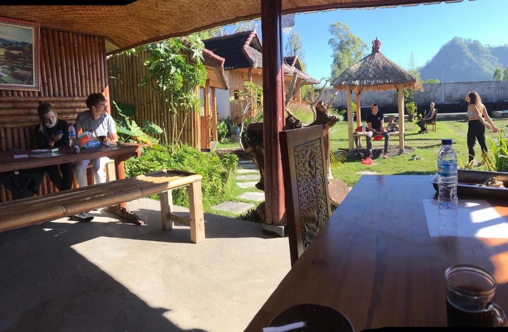 Hosté ubytování D'Yoga Bamboo House
