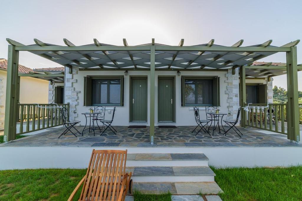 Zahrada ubytování CASA DOBRESCU KATIGIORGIS PELION