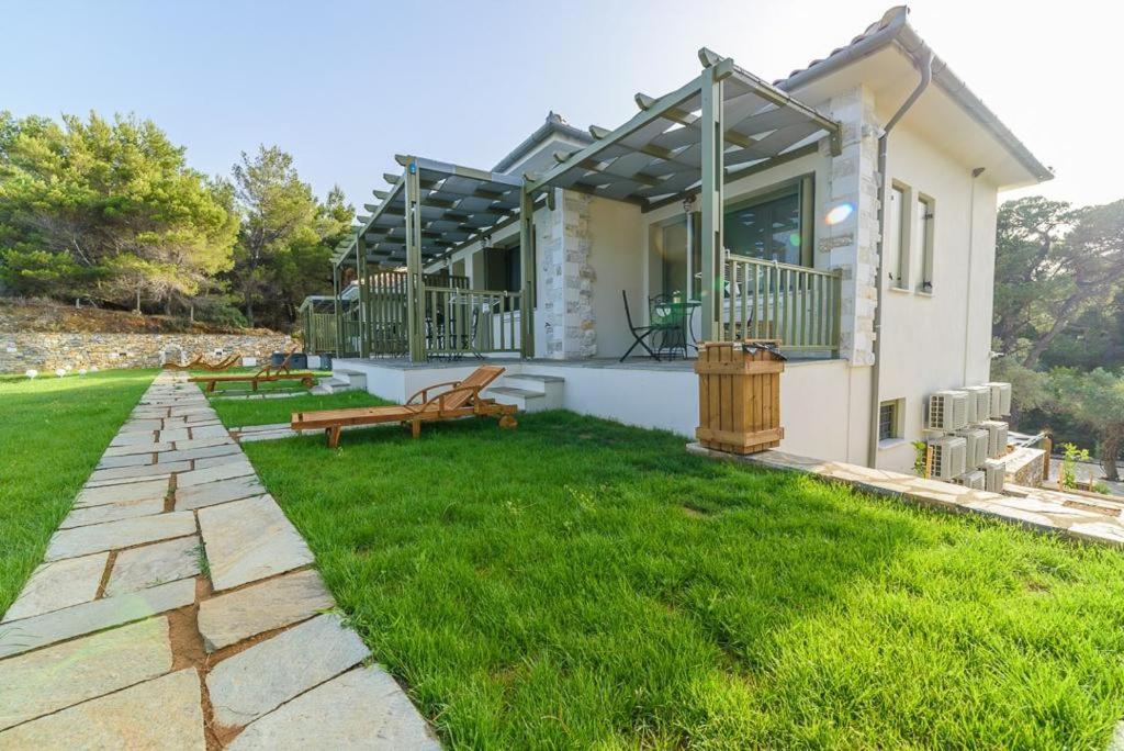 Zahrada ubytování CASA DOBRESCU KATIGIORGIS PELION