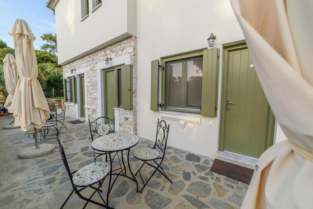 Balkón nebo terasa v ubytování CASA DOBRESCU KATIGIORGIS PELION
