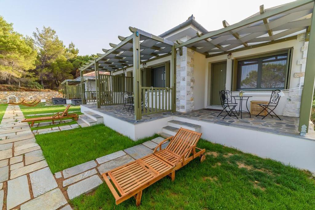 Zahrada ubytování CASA DOBRESCU KATIGIORGIS PELION
