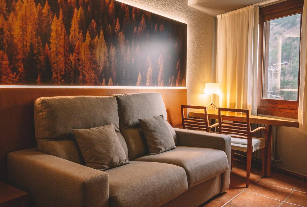 Posezení v ubytování Abba Xalet Suites Hotel
