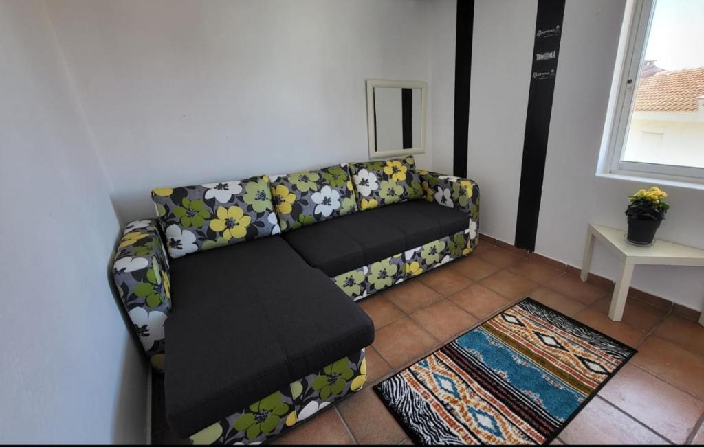 Posezení v ubytování Mina House Siviri