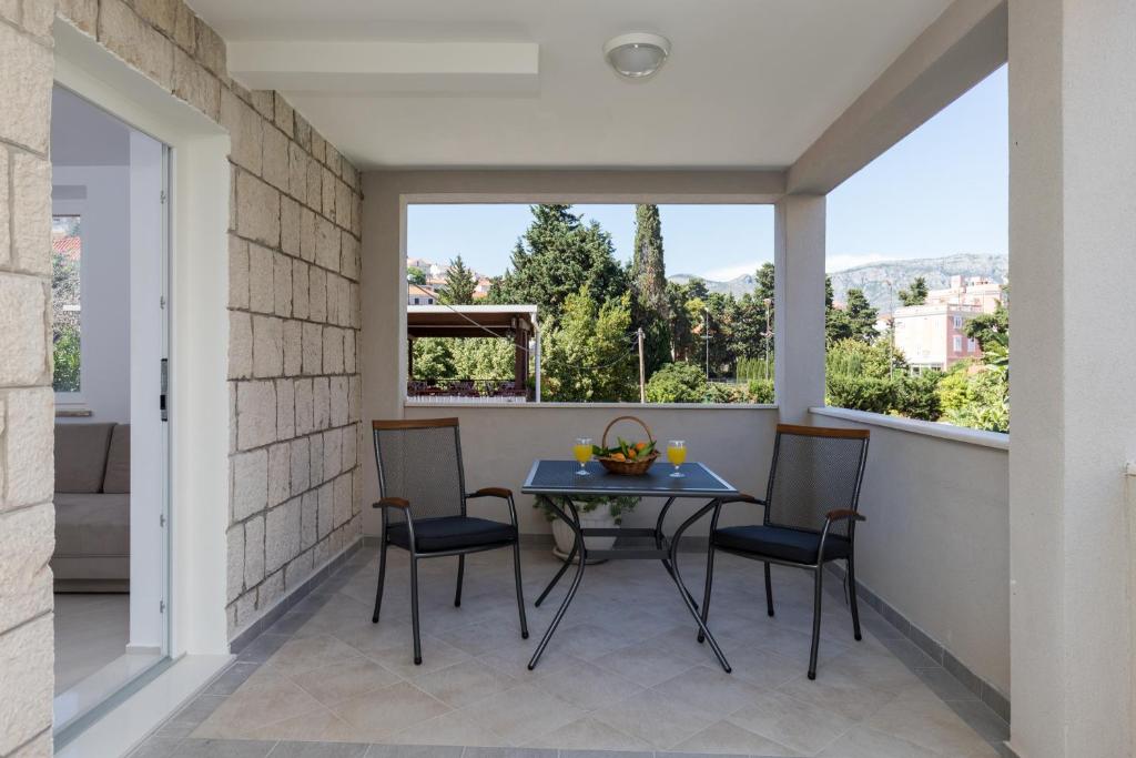 Balkón alebo terasa v ubytovaní Apartments Fortinia Dubrovnik- FREE PARKING