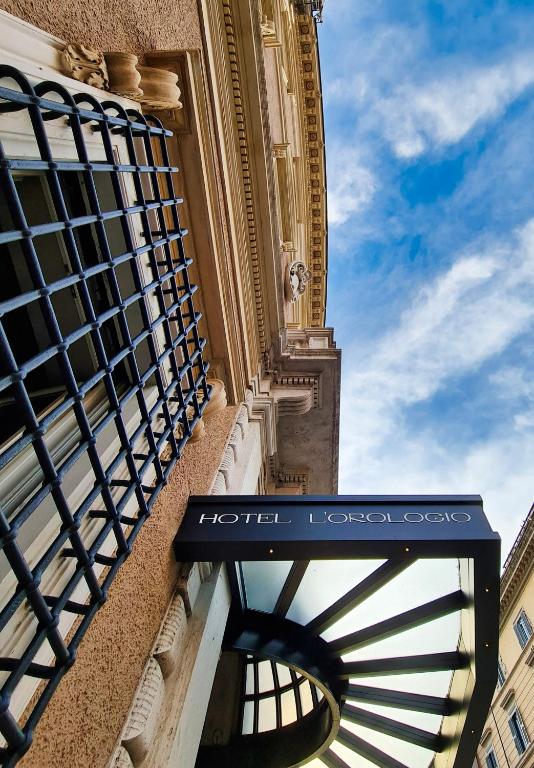 Balkón nebo terasa v ubytování Hotel L'Orologio Roma - WTB Hotels