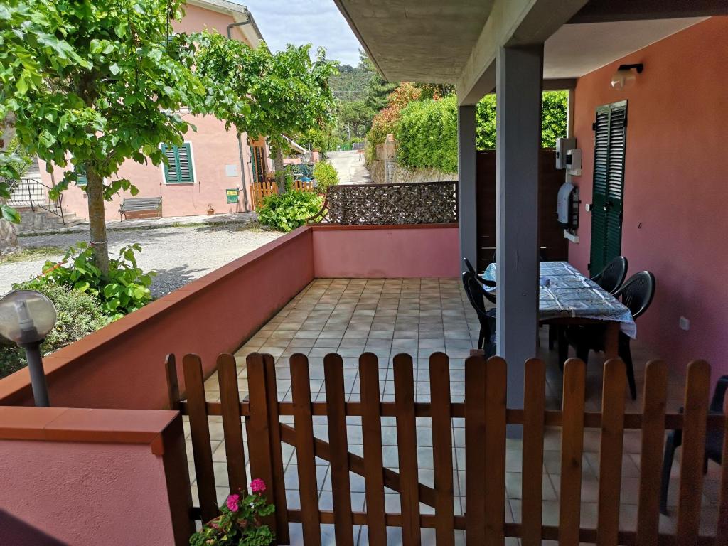 Balkón nebo terasa v ubytování Appartamenti Lucry
