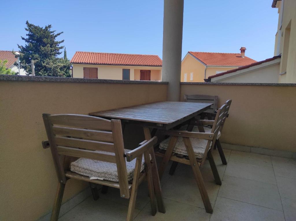 Balkón alebo terasa v ubytovaní Apartman Kamenjak