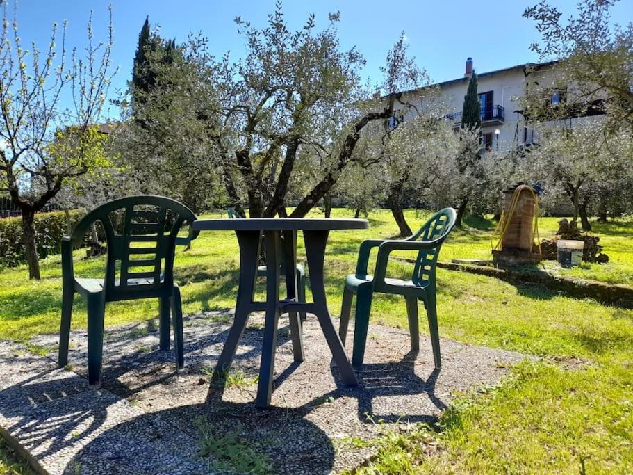 Vonkajšia záhrada v ubytovaní Appartamento con giardino e parcheggio riservato