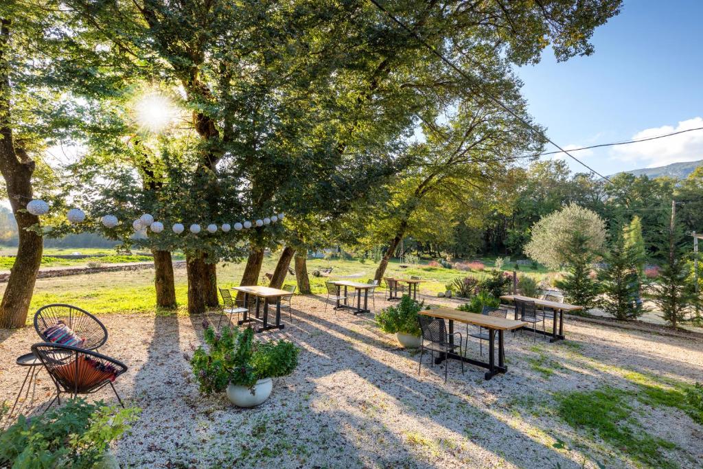Zahrada ubytování Luna Inn B&B