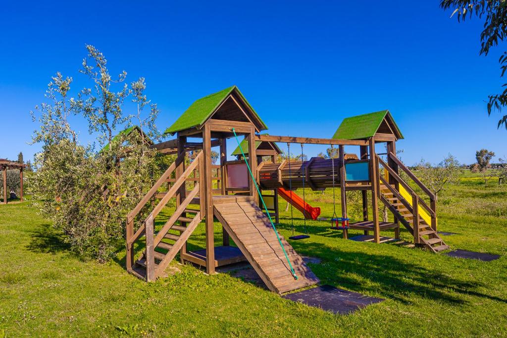 Herní místnost nebo prostor pro děti v ubytování Glamping Gli Etruschi