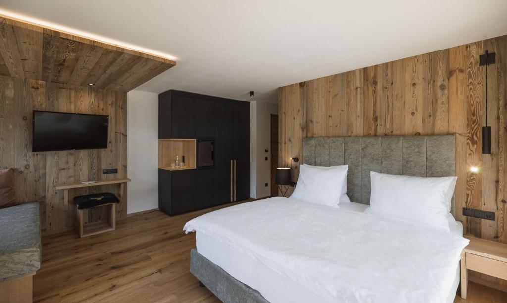 Postel nebo postele na pokoji v ubytování Hotel Andermax