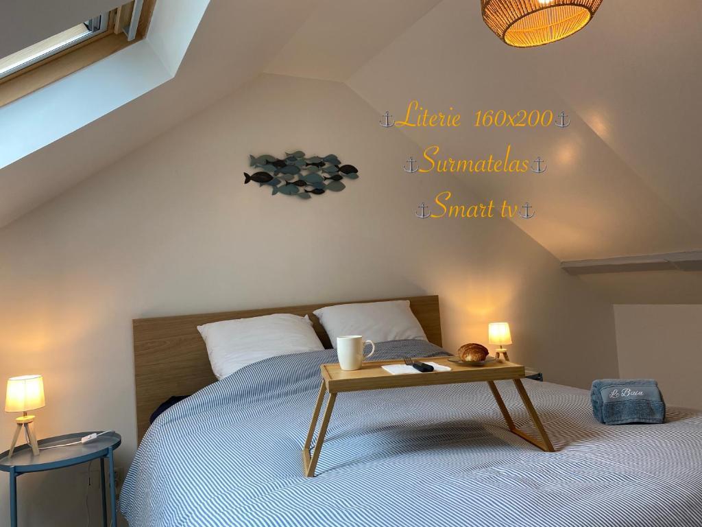 Katil atau katil-katil dalam bilik di L’oyat des dunes•••• hypercentre, proche plage 2ch
