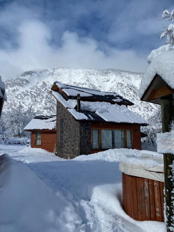 Cabañas Alto Cordillera durante l'inverno
