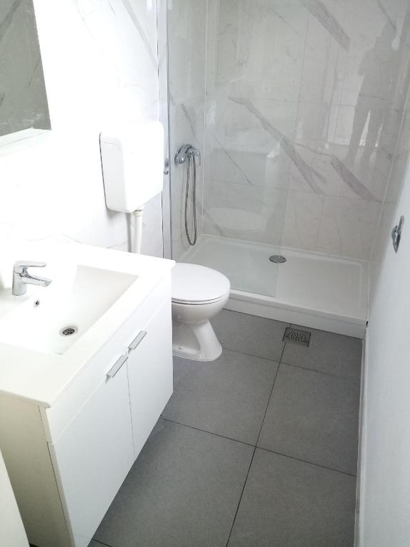 Vannituba majutusasutuses Apartments Božito
