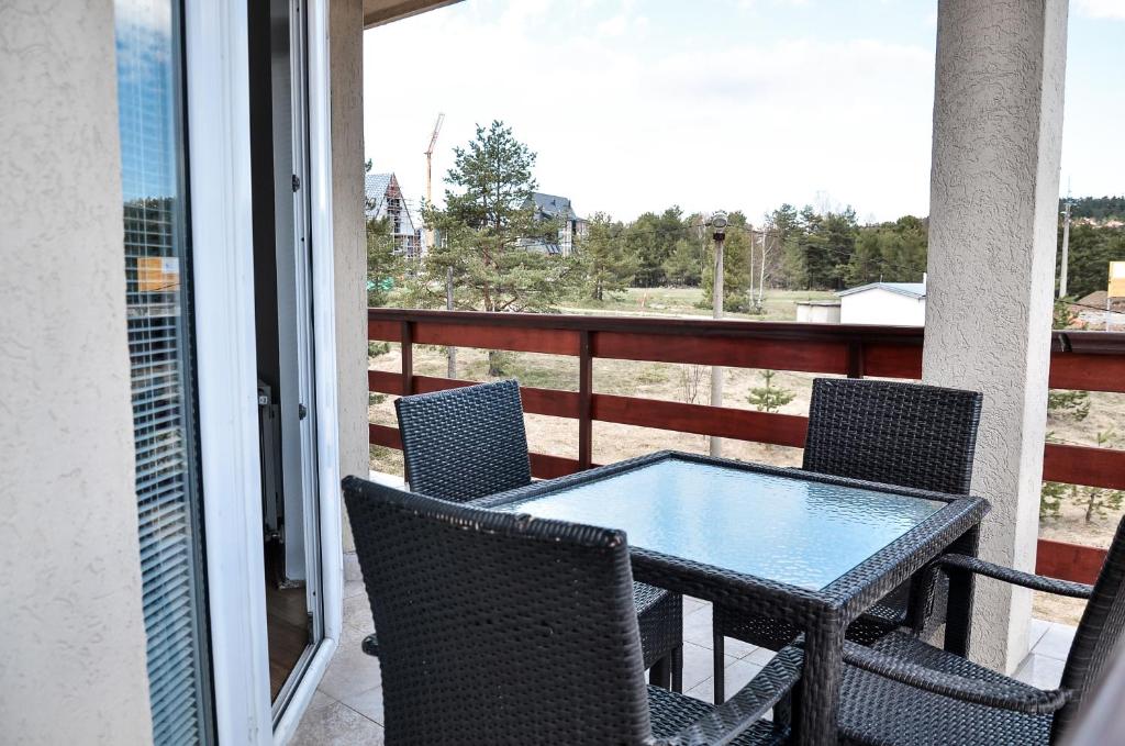 Balkón nebo terasa v ubytování Helena Apartments