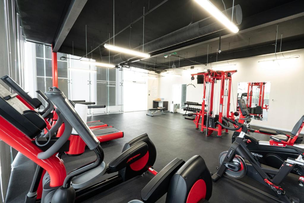 Fitness centrum a/nebo fitness zařízení v ubytování Best Western Plus Riviera Veracruz