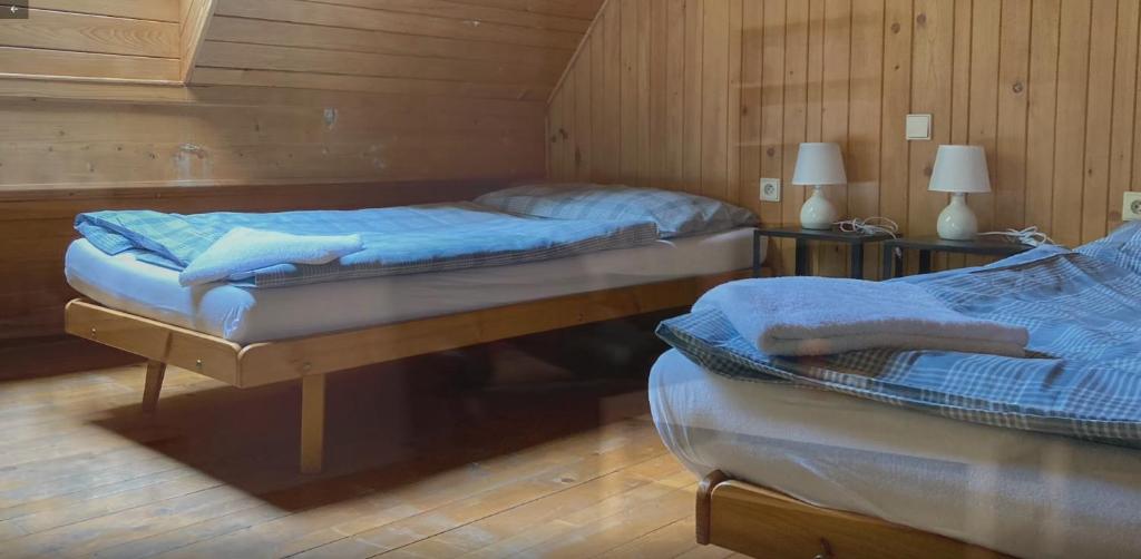 Postel nebo postele na pokoji v ubytování Sola Gratia