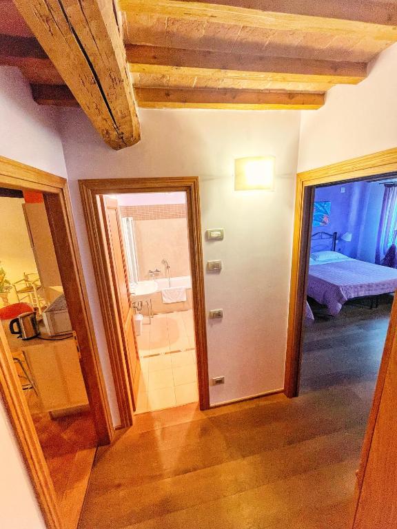 Postel nebo postele na pokoji v ubytování Bed & Breakfast Montepulciano