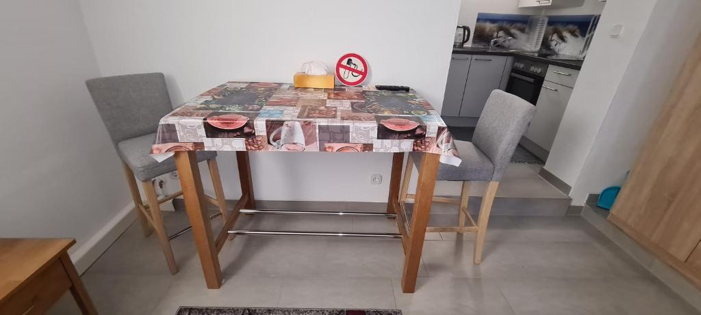 Kuchyň nebo kuchyňský kout v ubytování byJoe