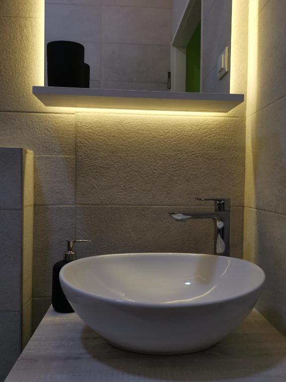 Kúpeľňa v ubytovaní Apartments Lara - Split Croatia