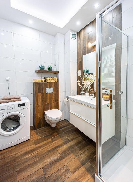Kúpeľňa v ubytovaní Apartament No 6 - HOME APART