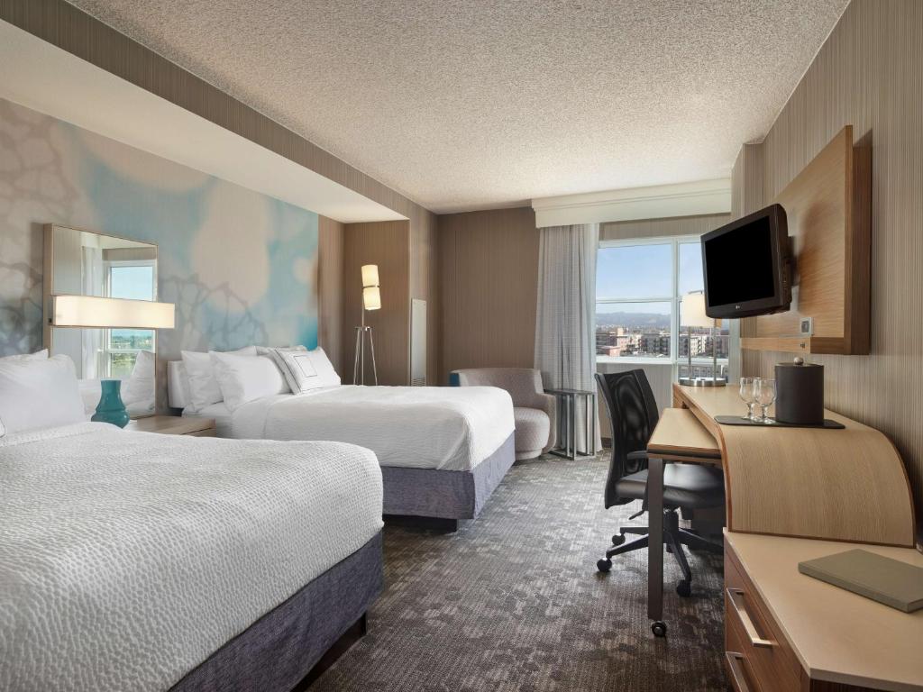 Sonesta Emeryville San Francisco Bay Bridge - Deluxe Twee Koninginnen