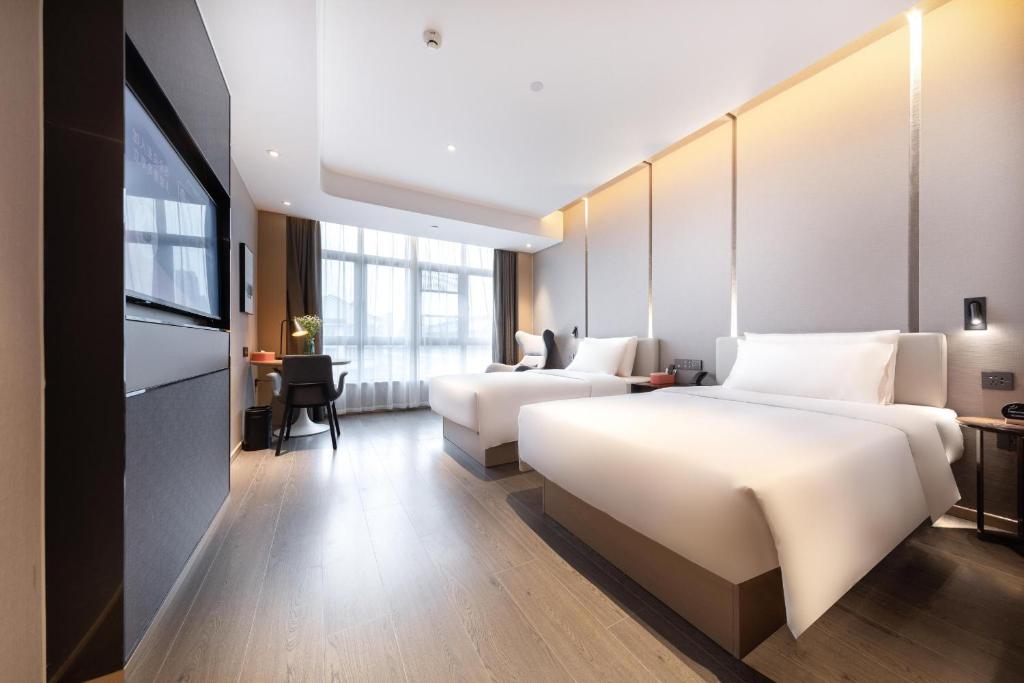 Atour Hotel Huzhou Nanxun Ancient Town - Salle Jumelle Supérieure