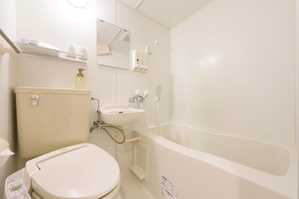 Koupelna v ubytování Hotel Famy Inn Kinshicho