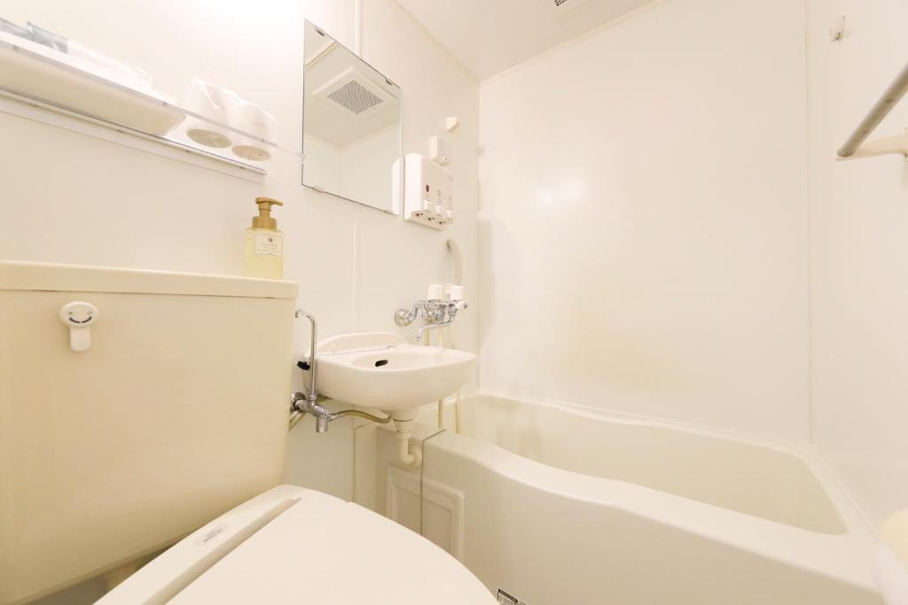 Koupelna v ubytování Hotel Famy Inn Kinshicho