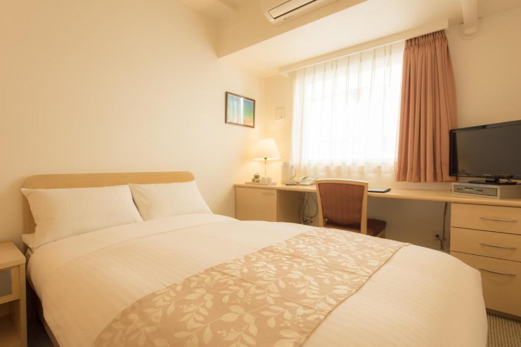 TV a/nebo společenská místnost v ubytování Hotel Famy Inn Kinshicho