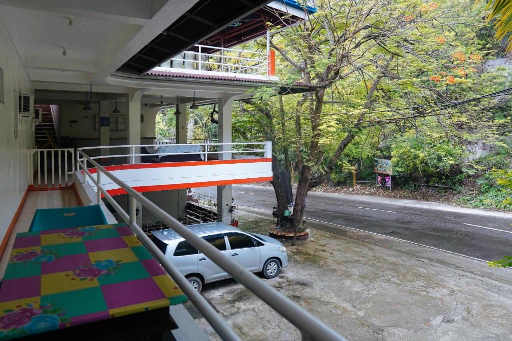 Balkón nebo terasa v ubytování C Star Travellers Inn