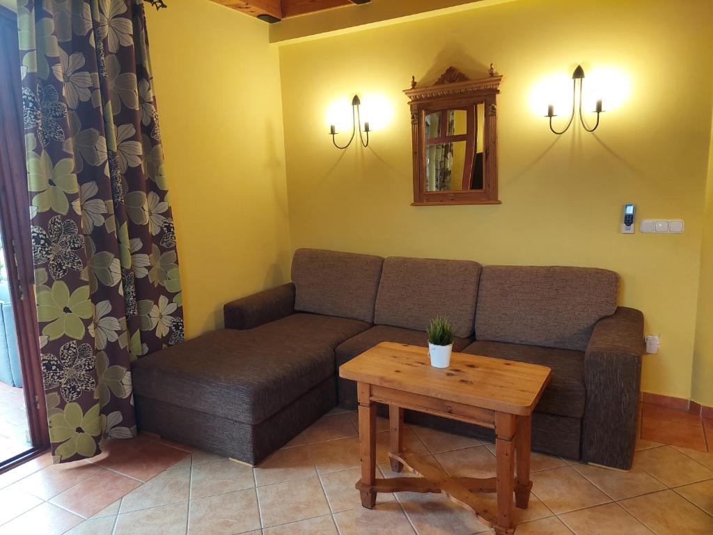 Posezení v ubytování Blasius Apartman