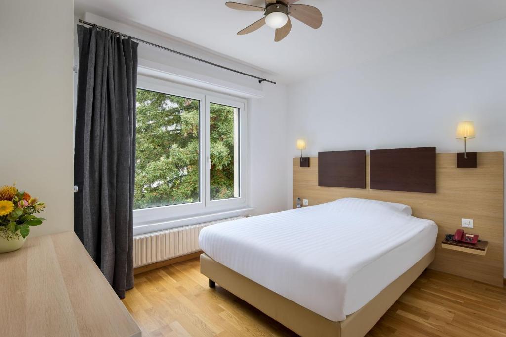 Cama o camas de una habitación en Bon Port