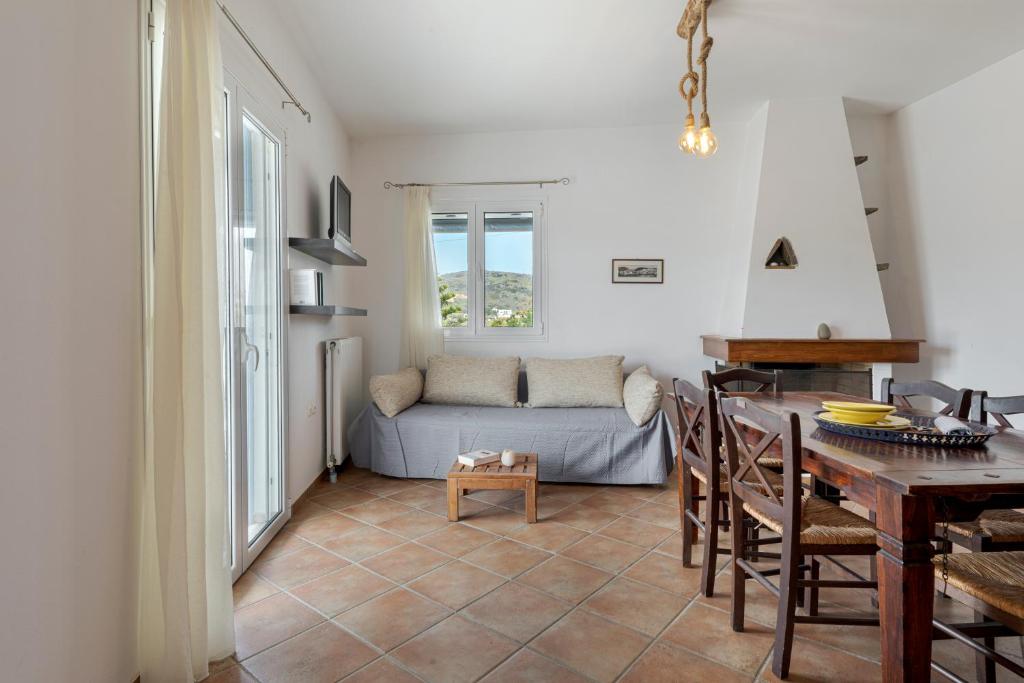Posezení v ubytování Lotos House - Unique Seaview Apartment